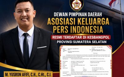 Resmi Terdaftar di Kesbangpol, DPD AKPERSI Sumsel Perkuat Legalitas dan Komitmen Organisasi